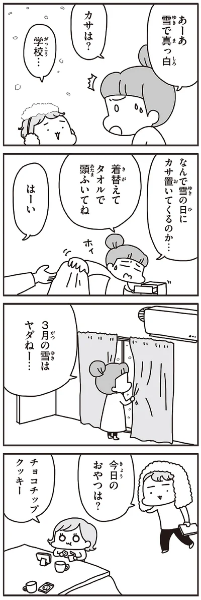今日のおやつは？