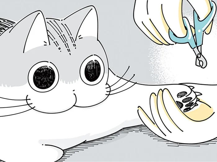 爪切りがしやすいタイミングは？ 伸びを繰り返すネコの寝起きを狙え