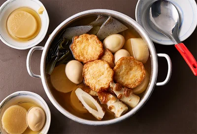 昆布だし＋酒にナンプラーを加えるだけ