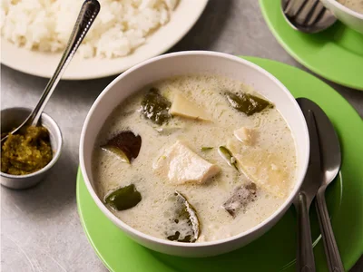 辛いものが苦手でも、子どもでもおいしく食べられる！ 「辛くない本格グリーンカレー」