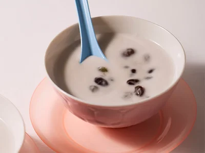温めても冷やしてもおいしい「甘納豆ぜんざい」