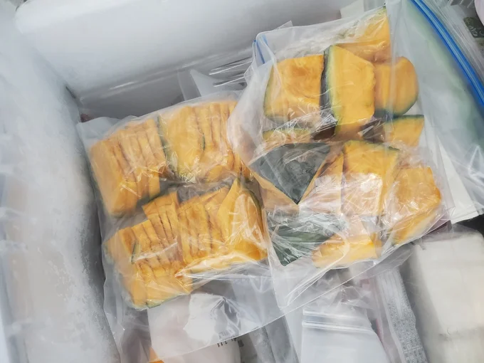 冷凍庫に入れれば完了です(▶注意点は?)