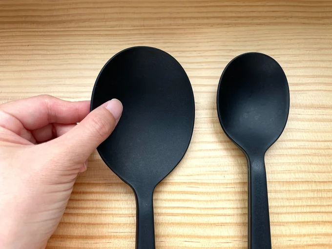 シリコンスプーンのベタつきを落としたい(▶準備するものは?)