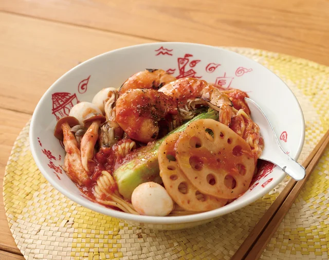 【トマト麻辣湯のレシピ】大ブームの麻辣湯をイタリアン風味にアレンジ。意外な組合せが斬新！