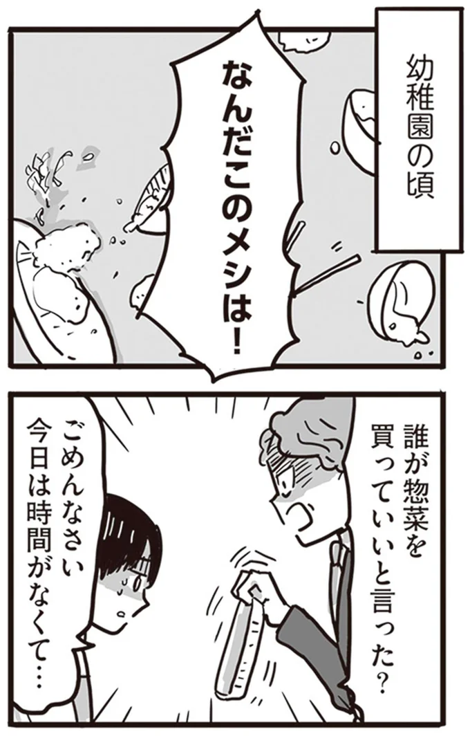 なんだこのメシは!