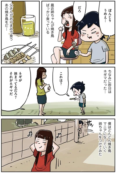 最近姉ちゃんが焼き鳥ばっかり食っている