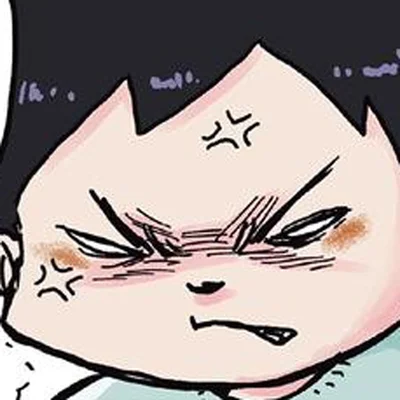ムッとした弟