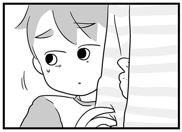 「ぎゃあああ！」びっくりさせようとした父親への怯え。母親から離れようとしない息子／性被害のせいで、息子が不登校になりました（5）