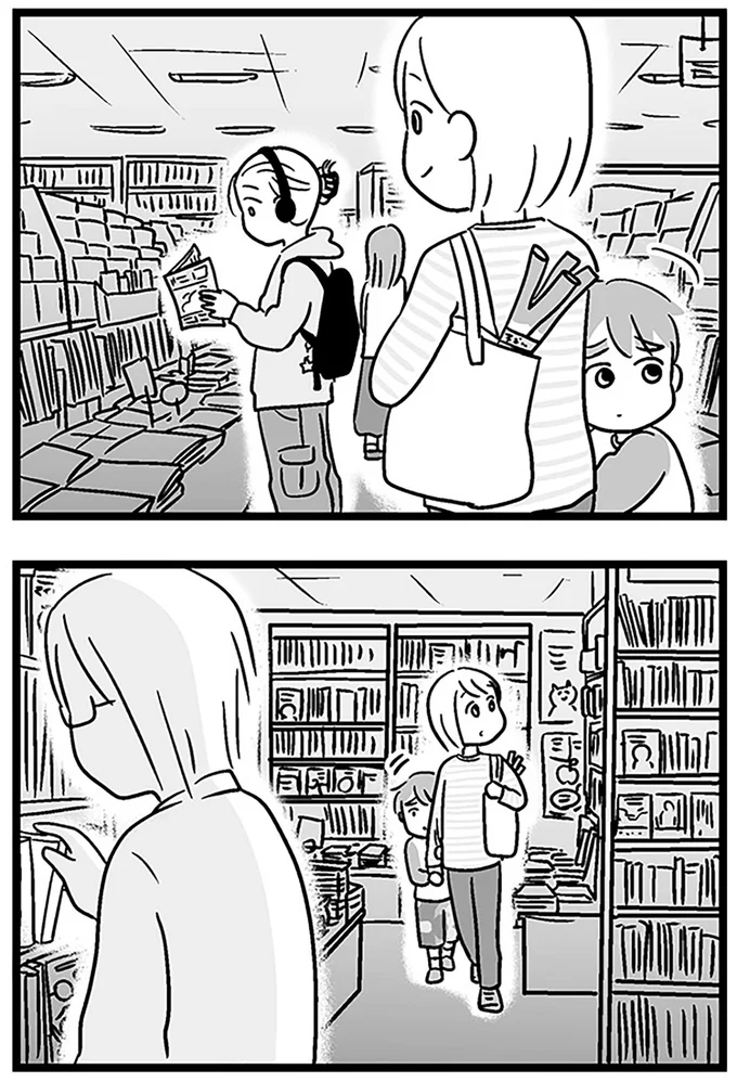 母から離れない息子