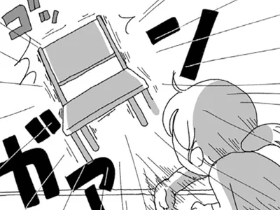 薄い壁の向こうで…