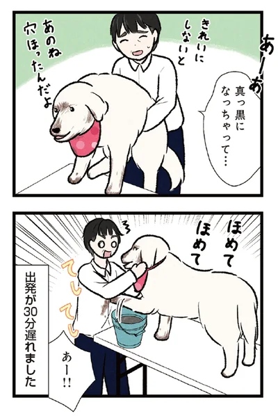 『今日のルンルン 超大型犬は愛もでかい』より