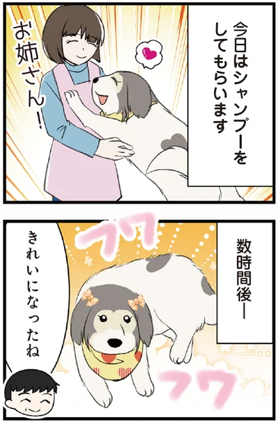 『今日のルンルン２ 超大型犬は愛もでかい』より