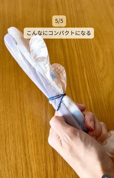 コンパクトに収納可能▶洗濯物の裏技も（⇒次へ）