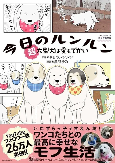 『今日のルンルン 超大型犬は愛もでかい』