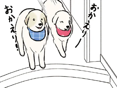 大好きなお父さんには熱烈なお出迎え！ 息子が帰宅した時の反応は？