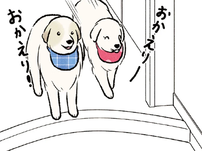 大好きなお父さんには熱烈なお出迎え！ 息子が帰宅した時の反応は？