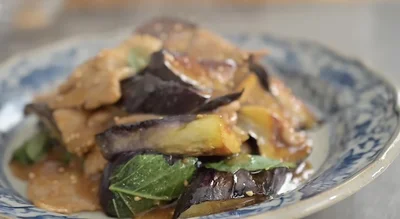 まるで揚げたみたいな食感に！　きじま流「ナスと豚バラの味噌炒め」にごはんのおかわりが止まらない！