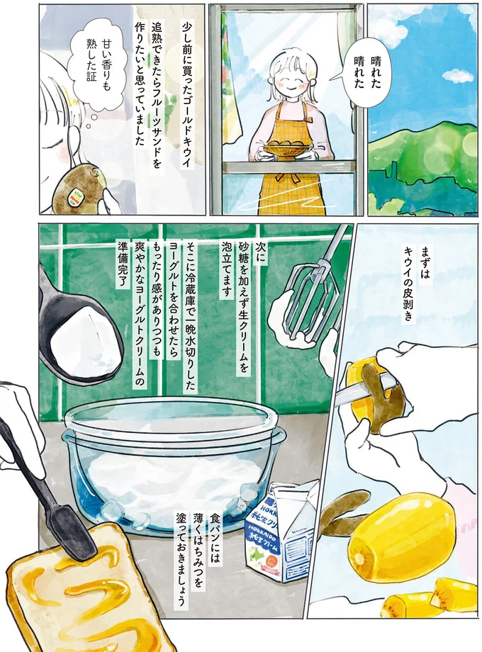 少し前に買ったゴールドキウイ