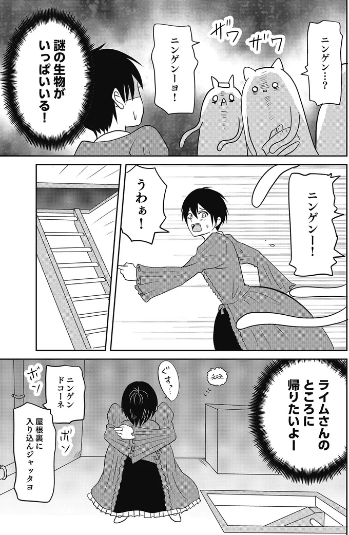 『異世界に行ったら謎の生物に可愛がられた話』より