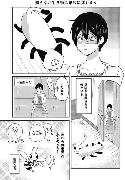 何かいる…