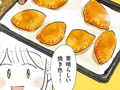 柿の包み焼きおやつ