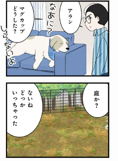 マグカップどうした？