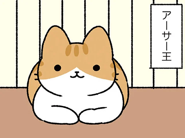 【円卓の騎士なねこ】猫カフェに集いし円卓の騎士！ ごはんタイムが大人気