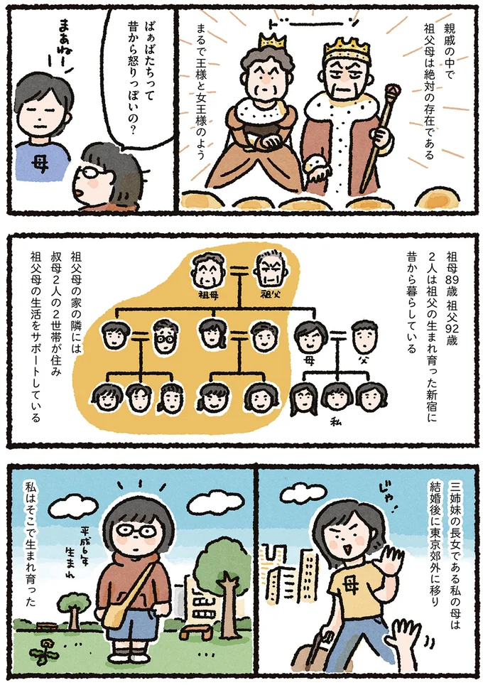 ばぁばたちって昔から怒りっぽいの？
