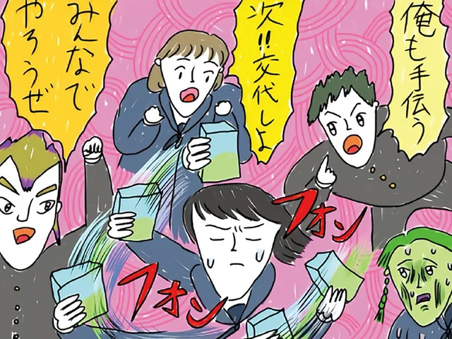 給食の牛乳でバターを作る？ 隣の席の男子が言い出したことにクラスメイトが乗っかって