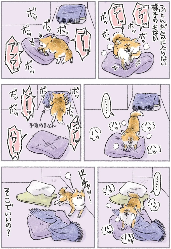 『犬を揉む -ぺちょら… ときどき 帰宅拒否-』より