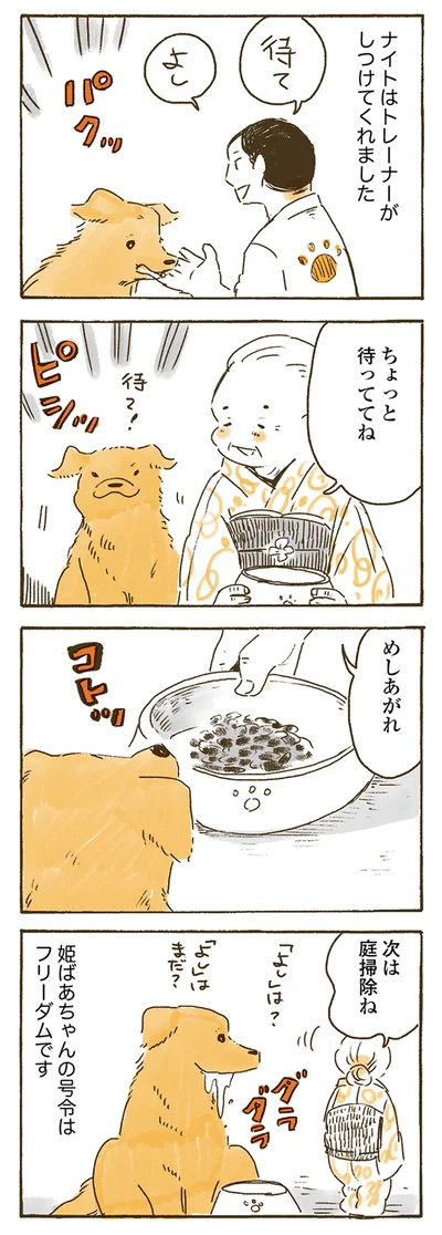 『姫ばあちゃんとナイト 』より
