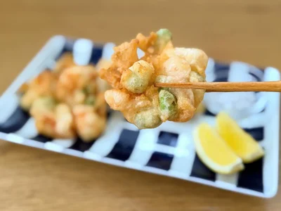 ビールを使った衣は、冷めてもサクサク！