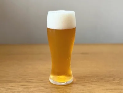 缶ビールでもクリーミーな泡が作れた！