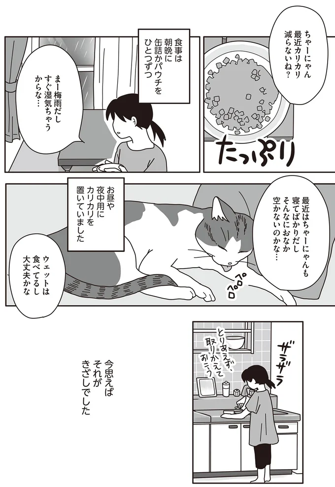 今思えば それがきざしでした