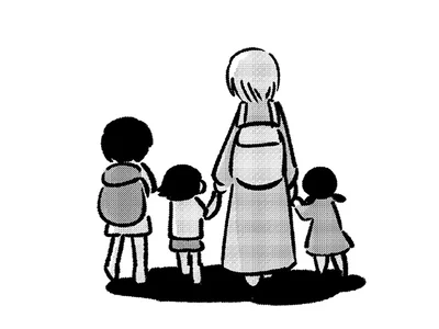 家にはもう戻らないと決意した母