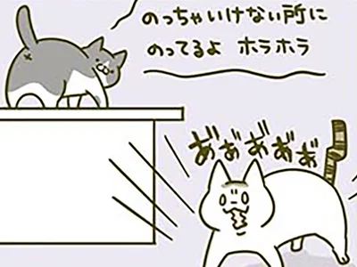 「構えアピール」