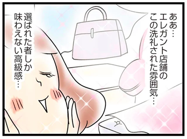 「今日はスカーフ！」主婦の知恵で節約し、再びブランド店へ／150万のバッグが欲しい主婦の 夫に内緒の買い物日記（13）