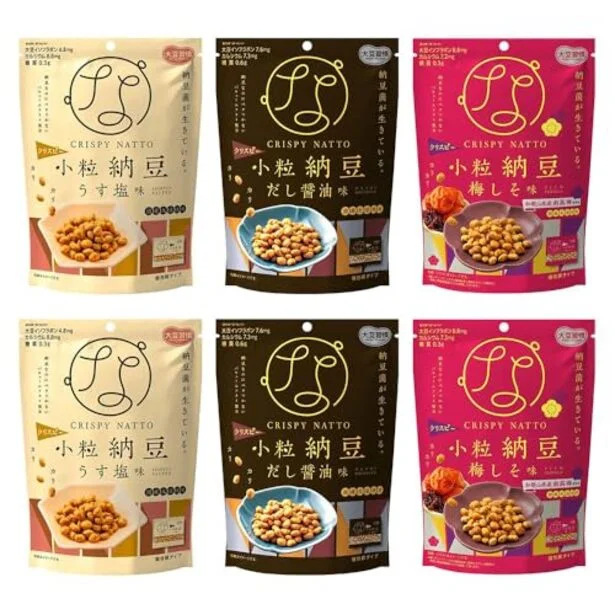 【Amazonプライム感謝祭】タンパク質が美味しくとれる！サクサク食感の小粒納豆アソート