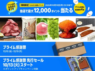 ふるさと納税イベントで12000ポイントが当たる