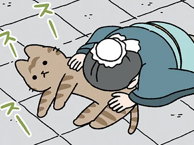 【過ぎたるは及ばざるが如しとねこ】ねこに夢中！ 師の教えも届かない弟子の衝動