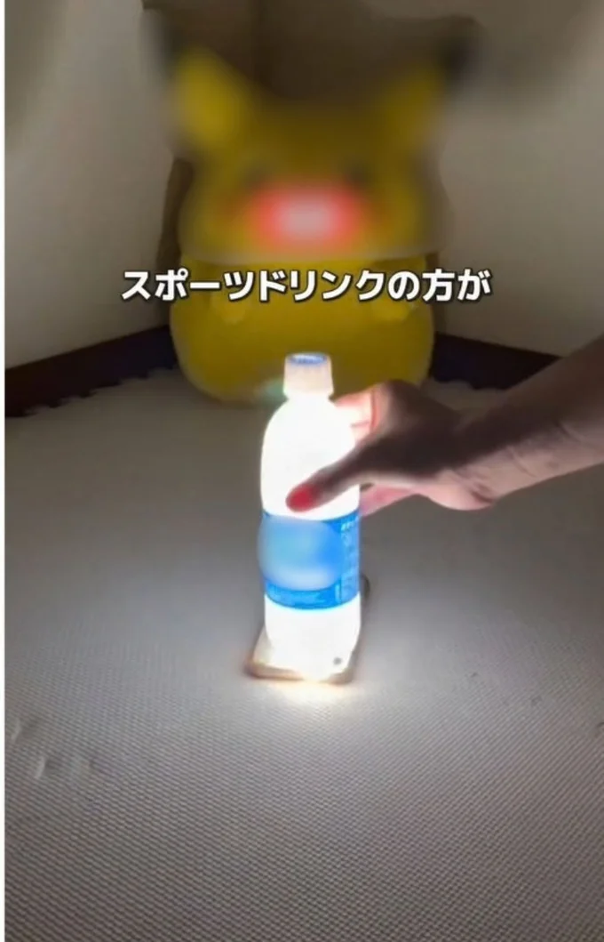 スポーツドリンクがおすすめ▶お湯がなくても…(⇒次へ)