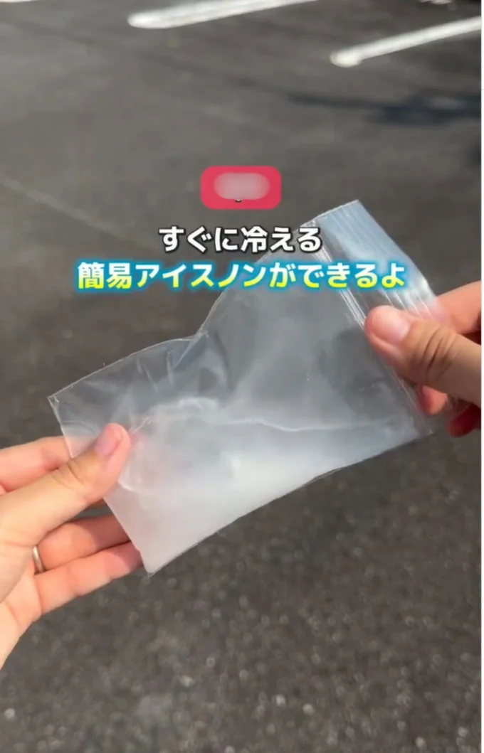 アイスパックの完成▶パーカーがポーチに!?(⇒次へ)