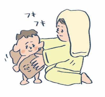 入浴後に使うバスタオルは大きくて乾きにくいので、フェイスタオルで代用する手も