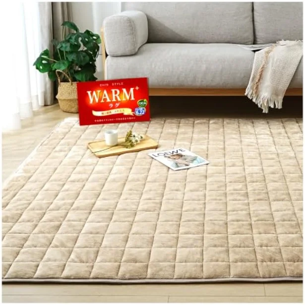 グラフェンとアルミで極上の温もり！Amazonプライム感謝祭でふわふわあったかラグが15%OFF！