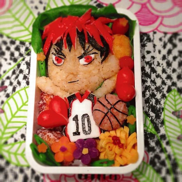 マンガのキャラも、母の腕前と愛（？）で見事に再現！【キャラ弁】
