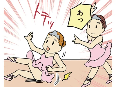 「本番に引きずらないといいけど」リハで転んでしまった長女、立て直しは大丈夫かな