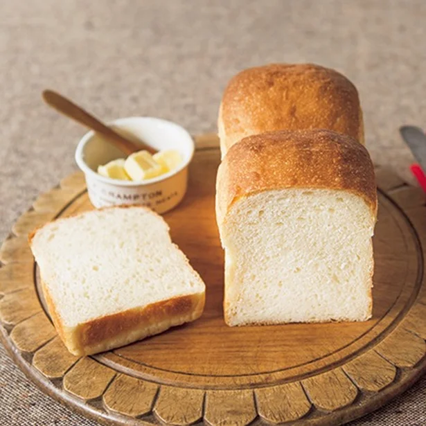 「しっとりミニ食パン」