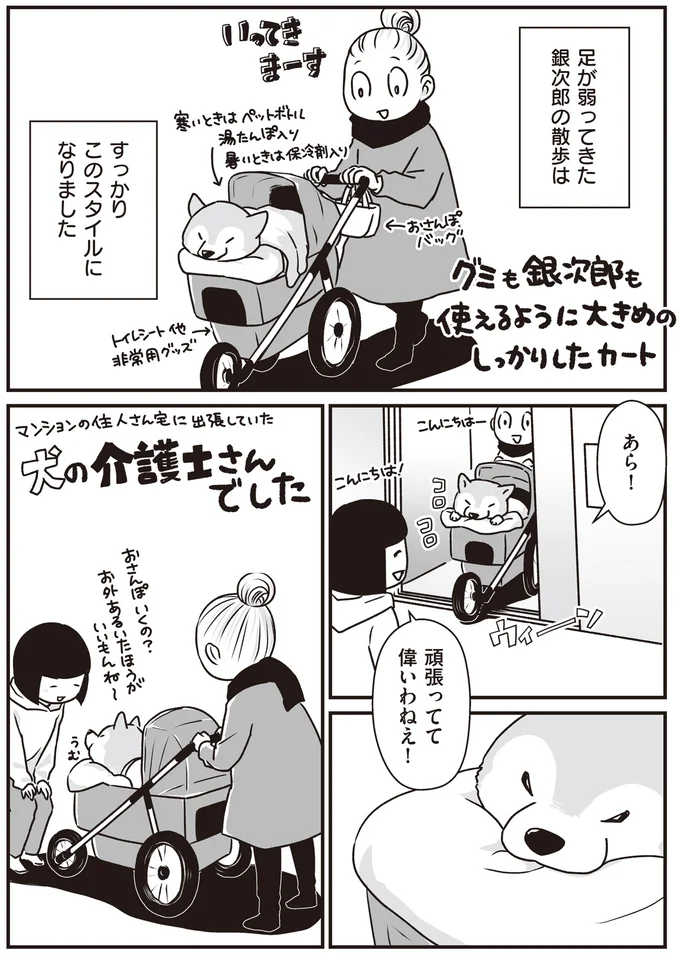 『何度でも言うね、大好きだよ 愛犬グミと銀次郎と過ごした日々』より