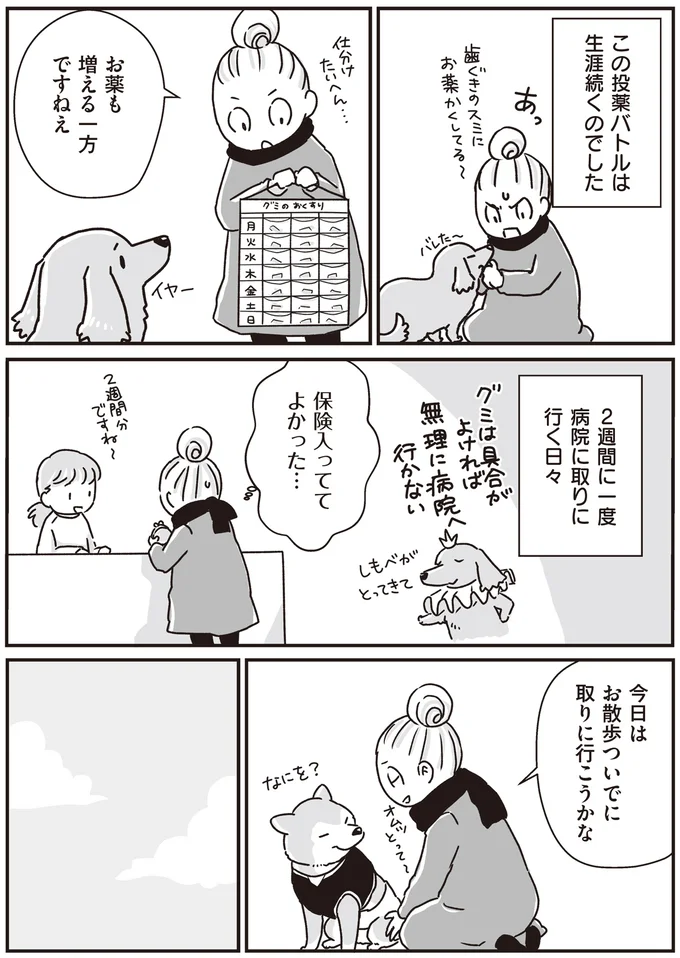 投薬バトルは生涯続くのでした