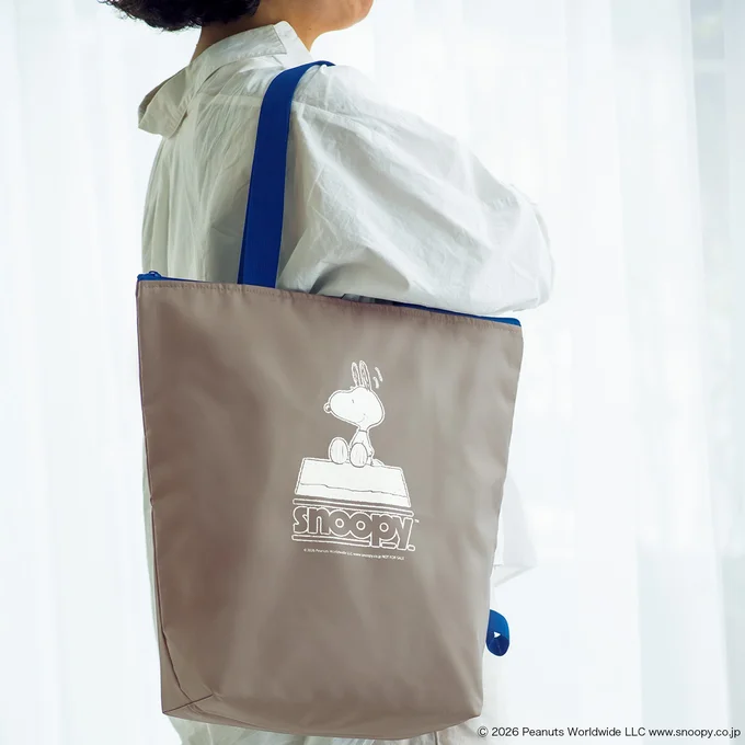 進化した「SNOOPY でか保冷トートバッグ」に大注目!
